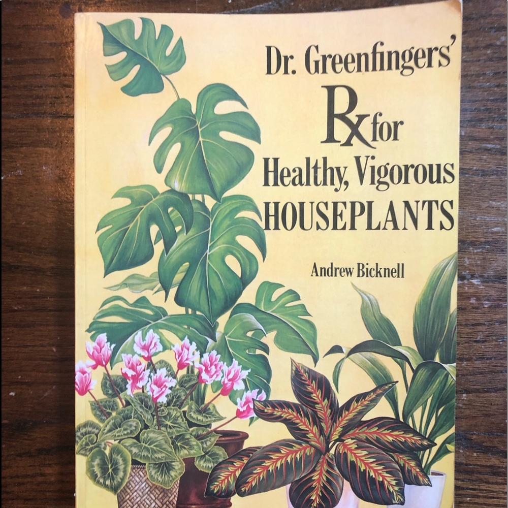 House plant care book